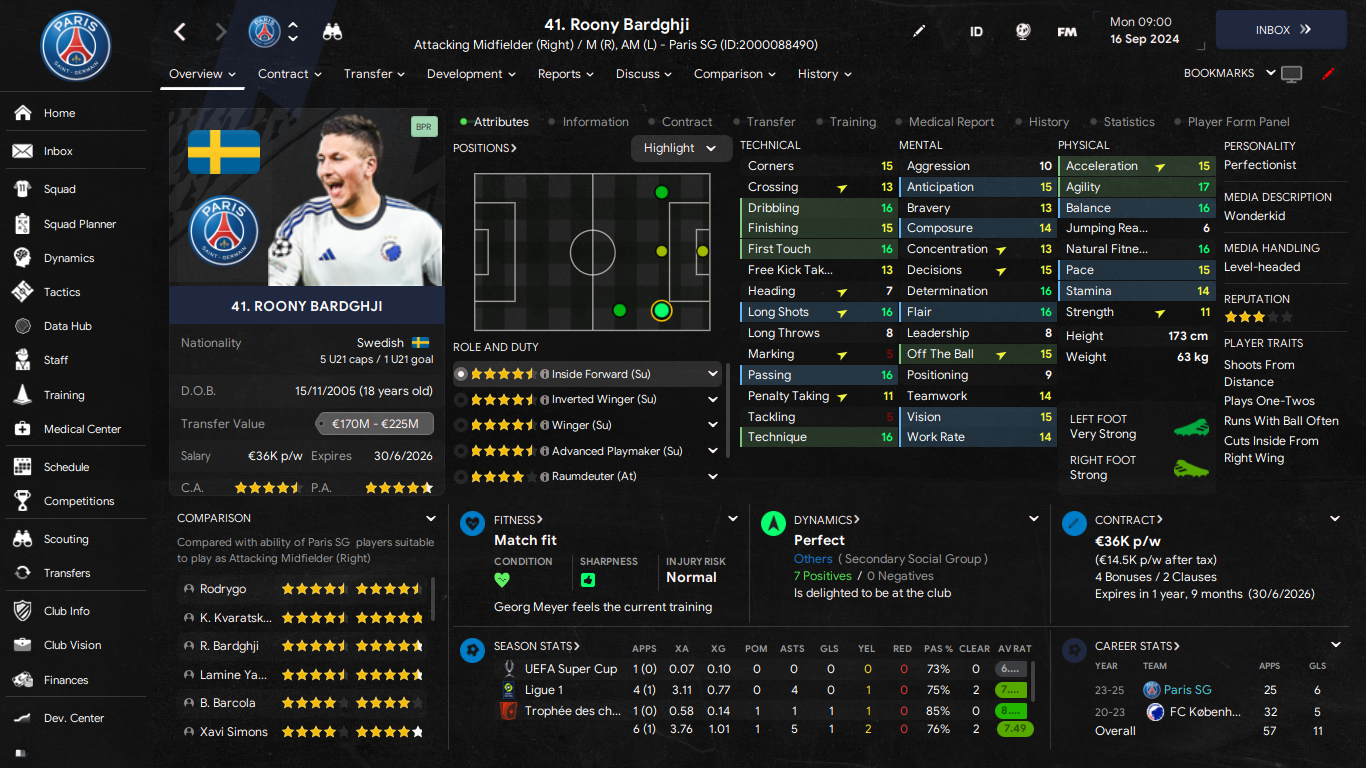 Roony Bardghji profile