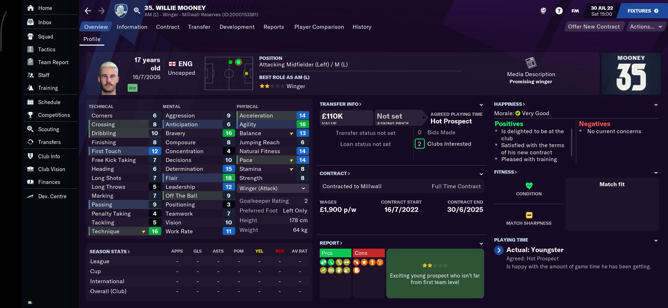 Willie Mooney profile