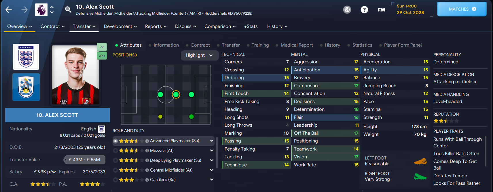 Alex Scott profile