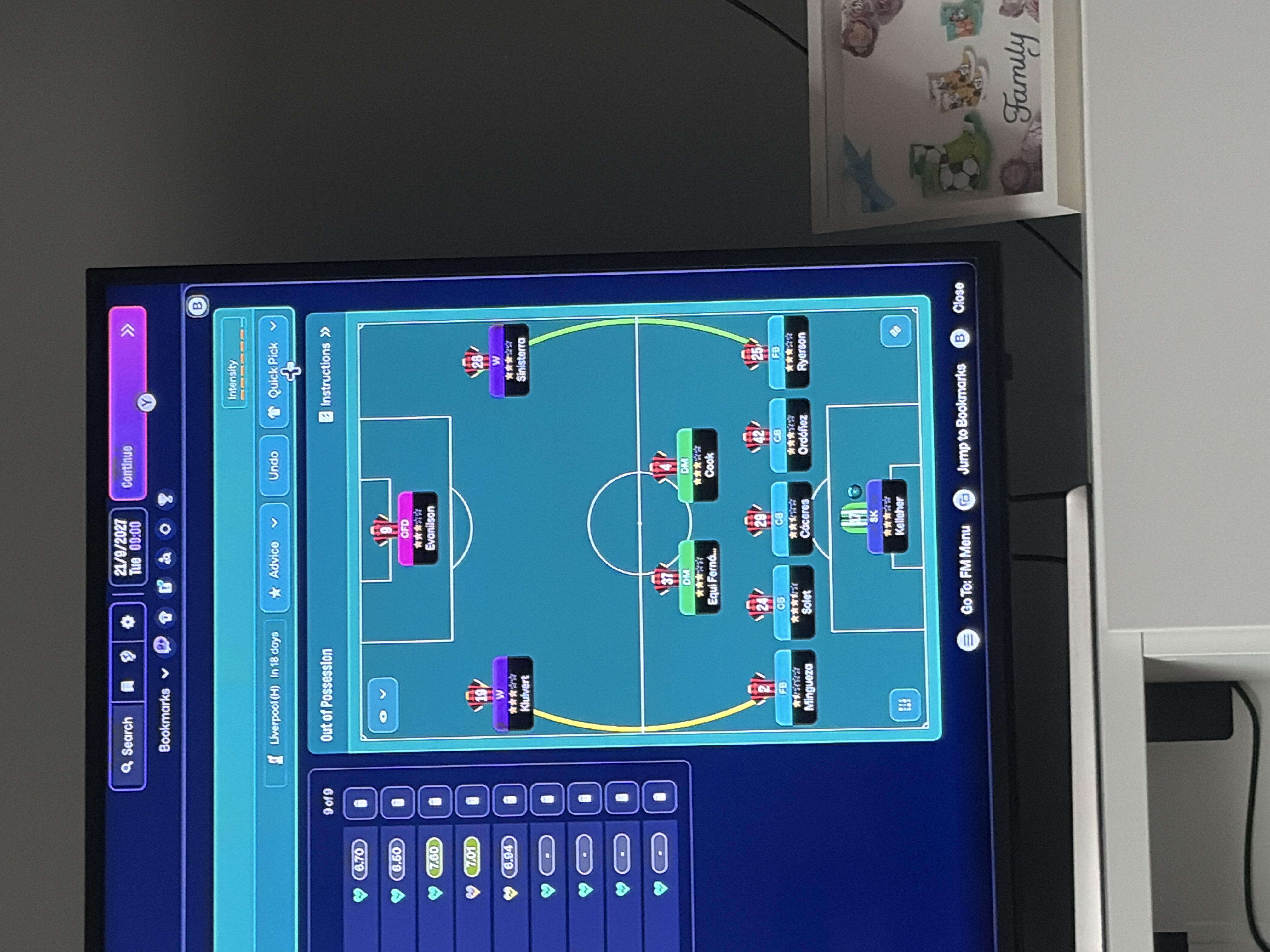 4-2-3-1 Wide tactic screenshot