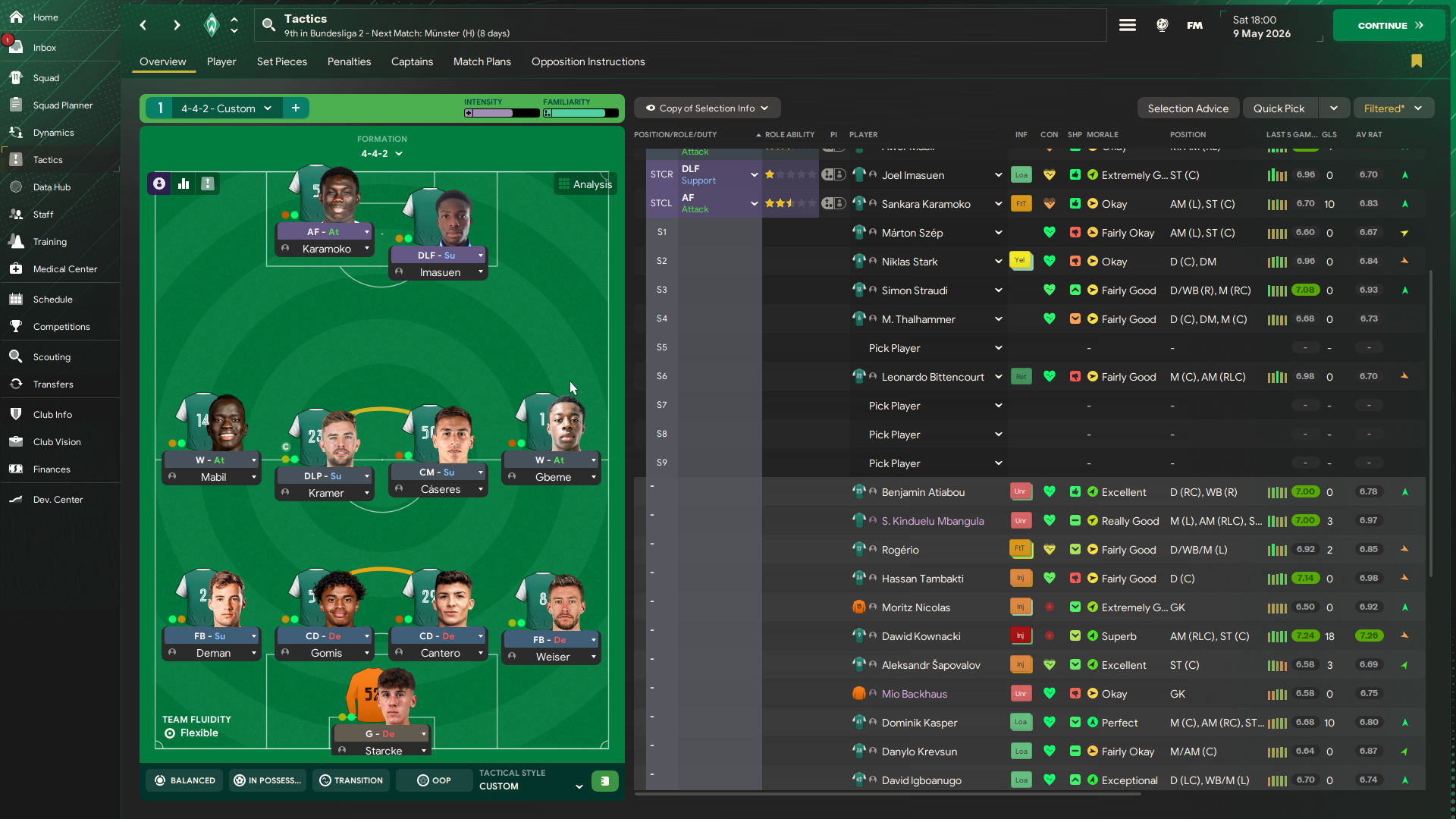 4-4-2 tactic screenshot