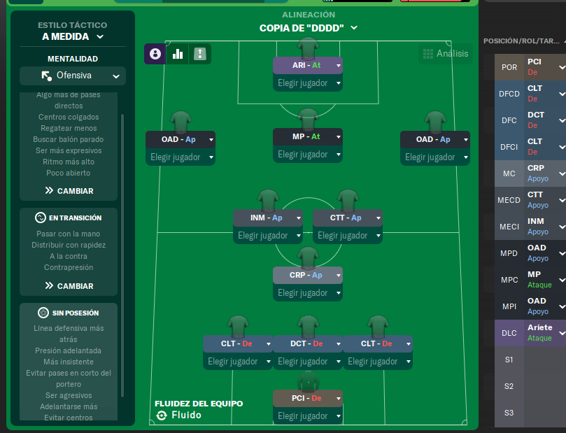 4-2-3-1 tactic