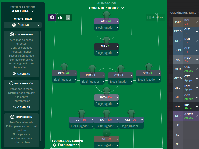 4-2-3-1 Wide tactic