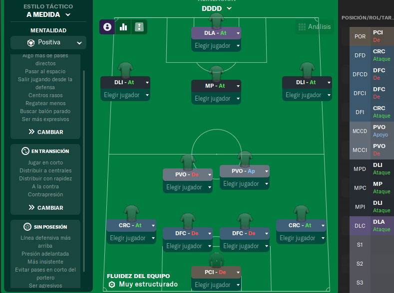 4-2-3-1 Wide tactic