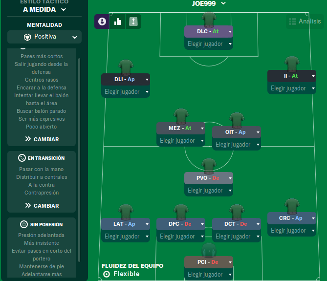 4-2-3-1 Wide tactic
