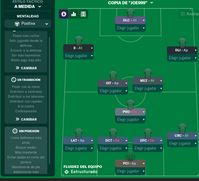 4-2-3-1 tactic screenshot
