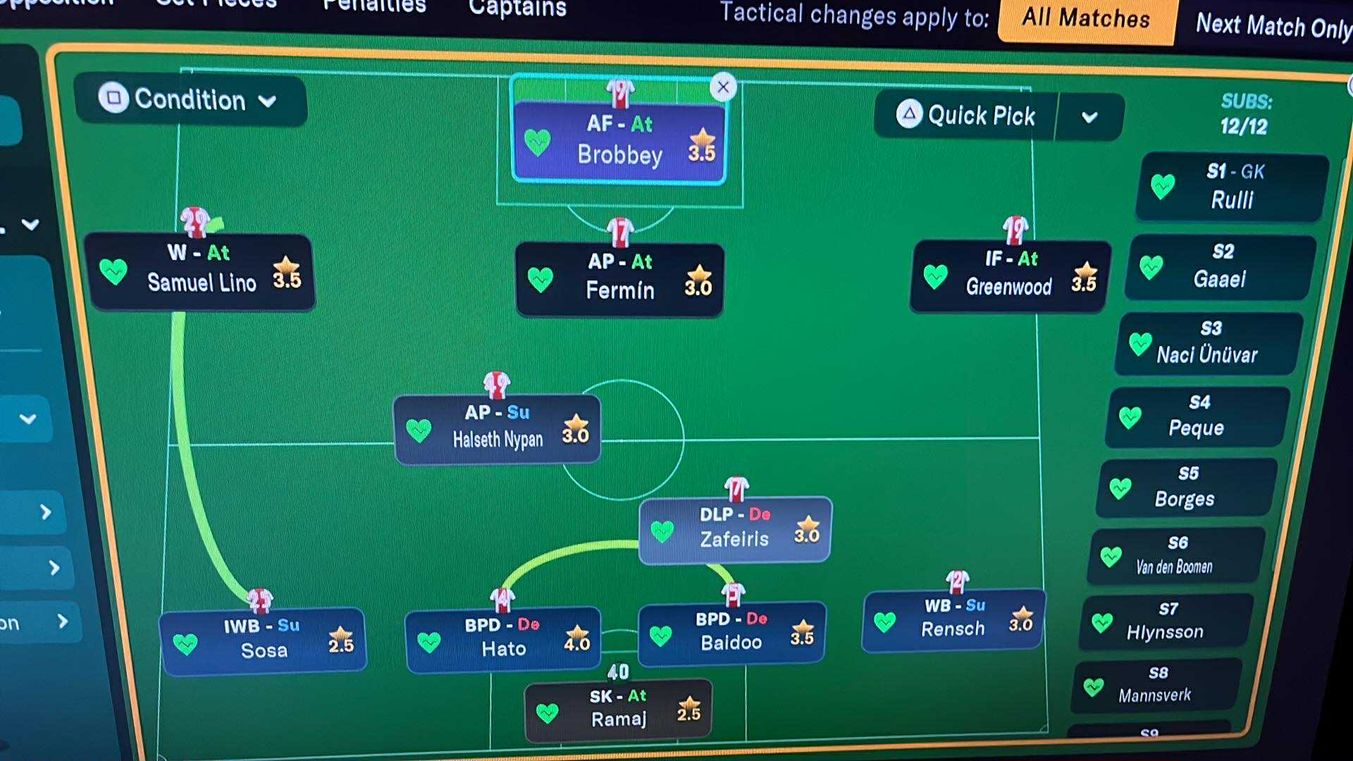 3-4-3 tactic screenshot