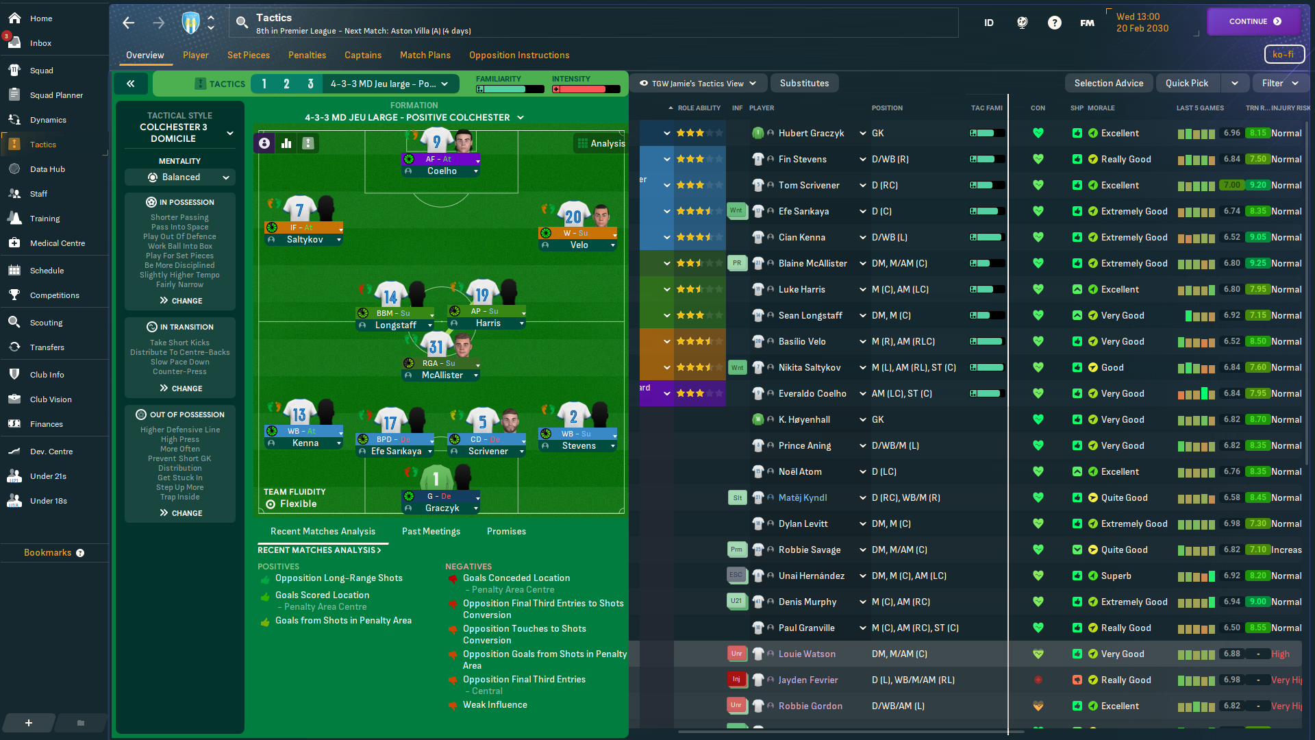 4-3-3 MD Large tactic