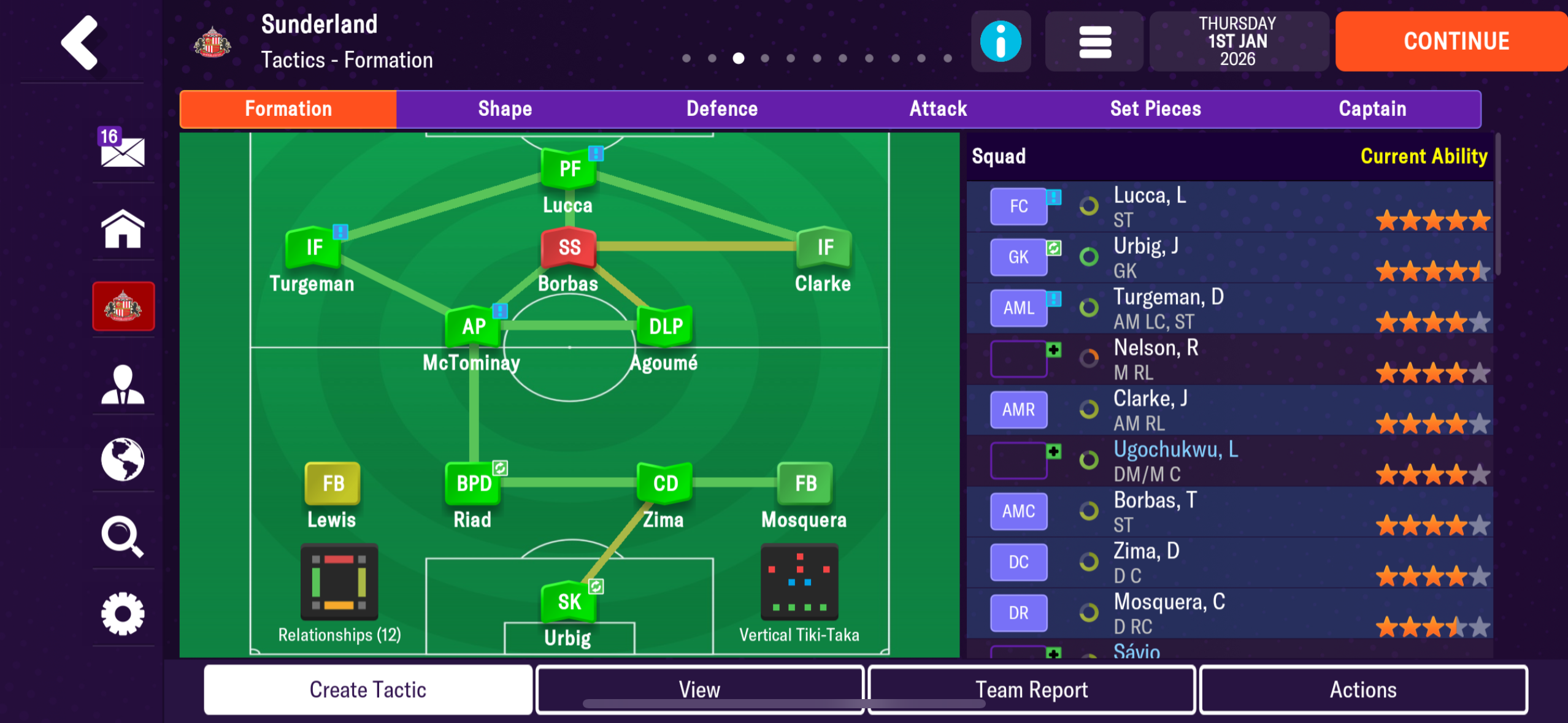 3-4-1-2 tactic screenshot