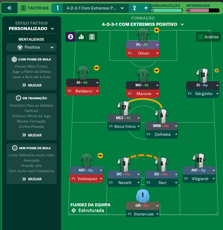 4-2-3-1 tactic screenshot