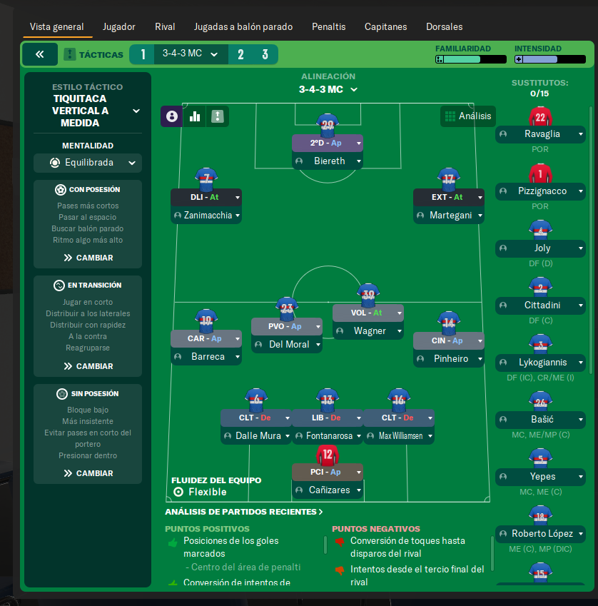 3-4-3 MC tactic