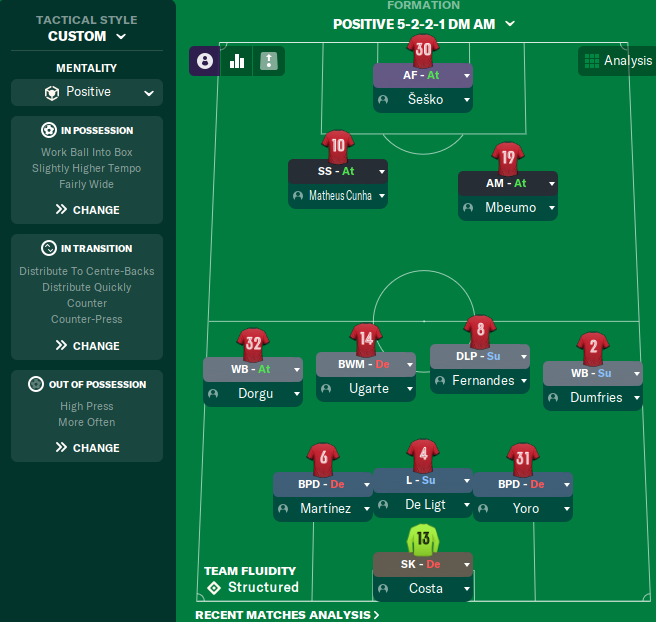5-2-2-1 DM AM tactic screenshot