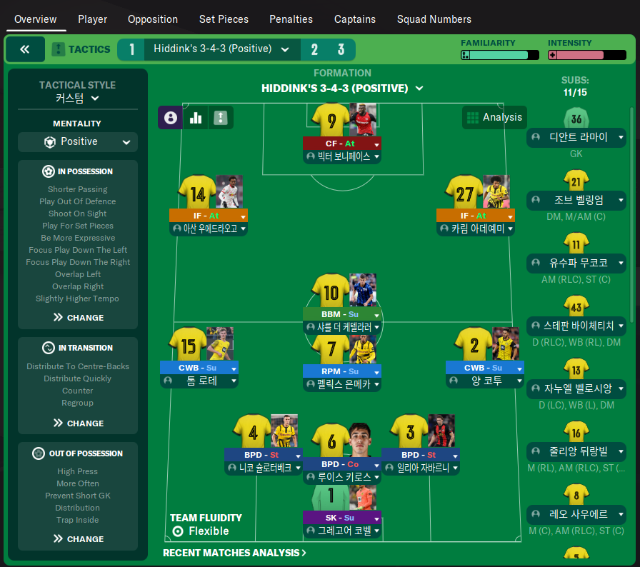 3-4-3 tactic screenshot