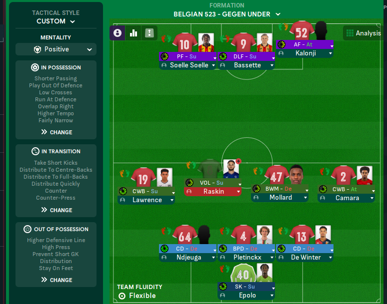 5-2-3 tactic screenshot