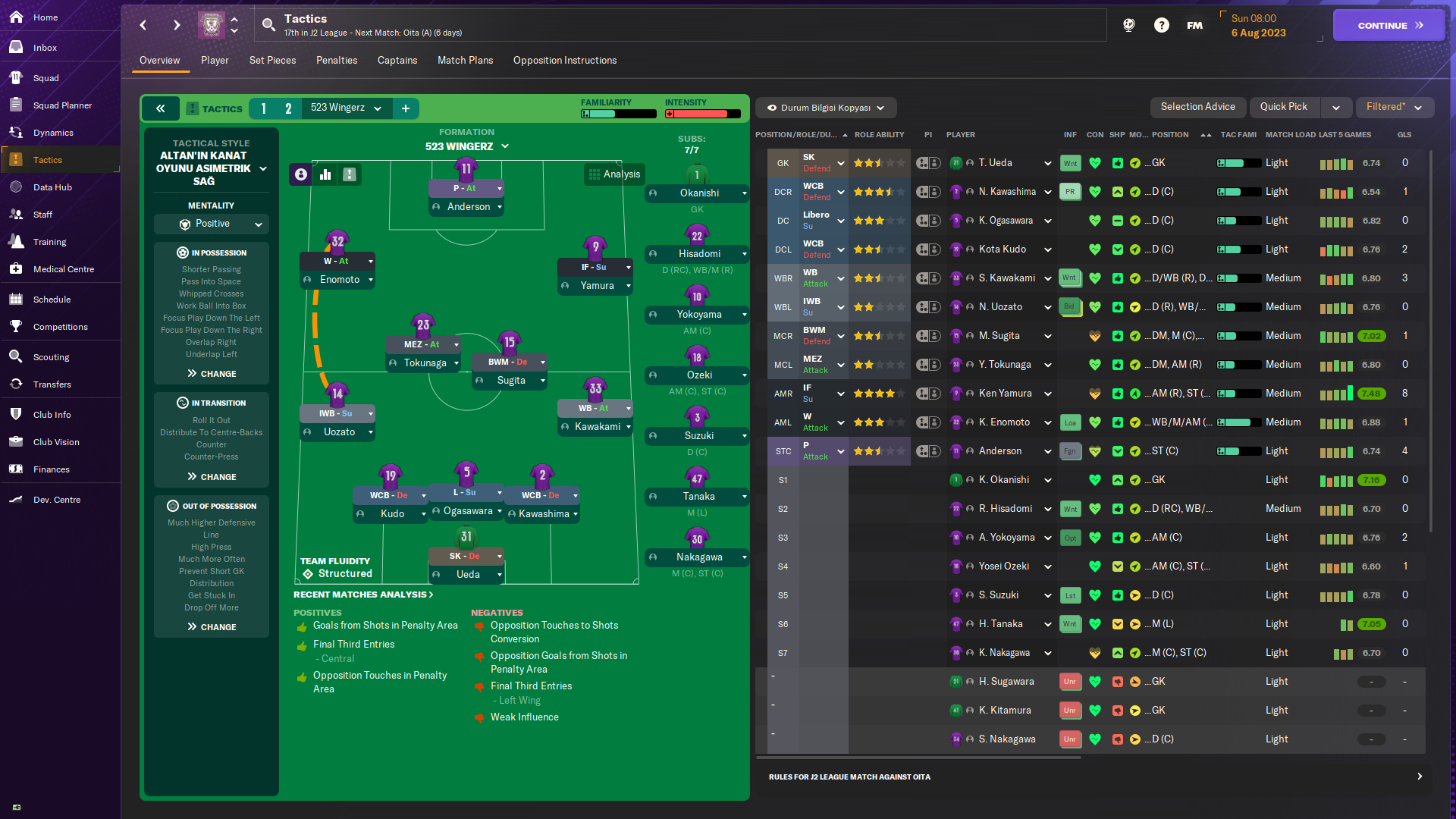 5-2-3 tactic screenshot