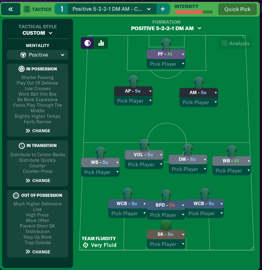 5-2-2-1 tactic screenshot