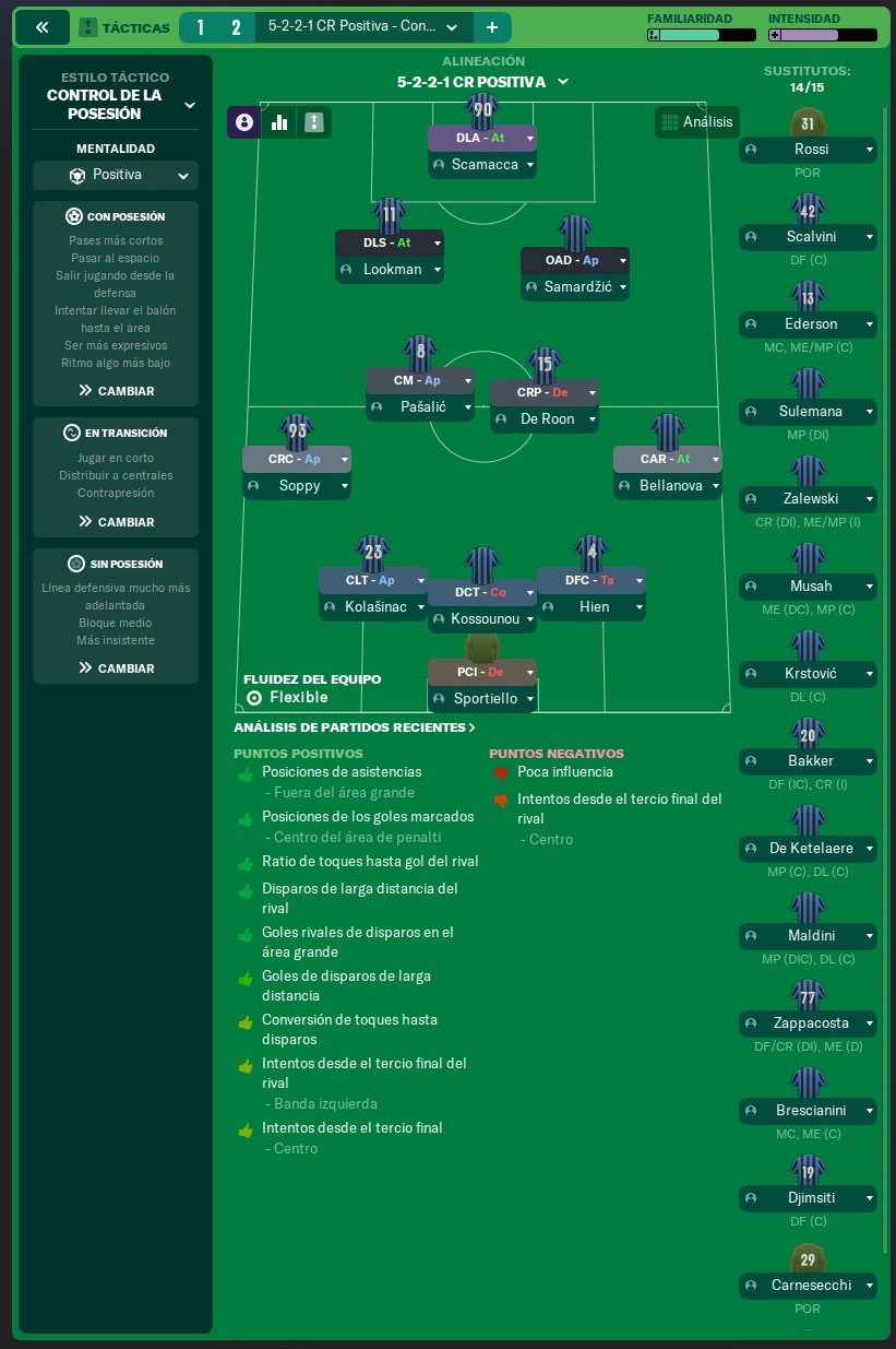 5-2-2-1 tactic screenshot