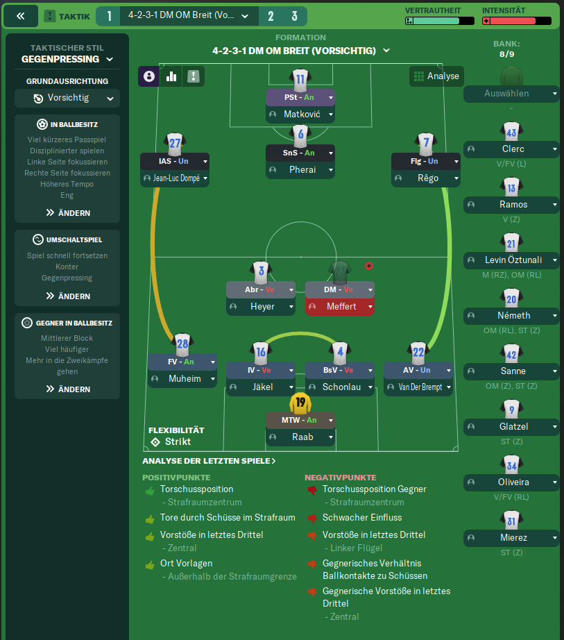 4-2-3-1 DM Breit tactic