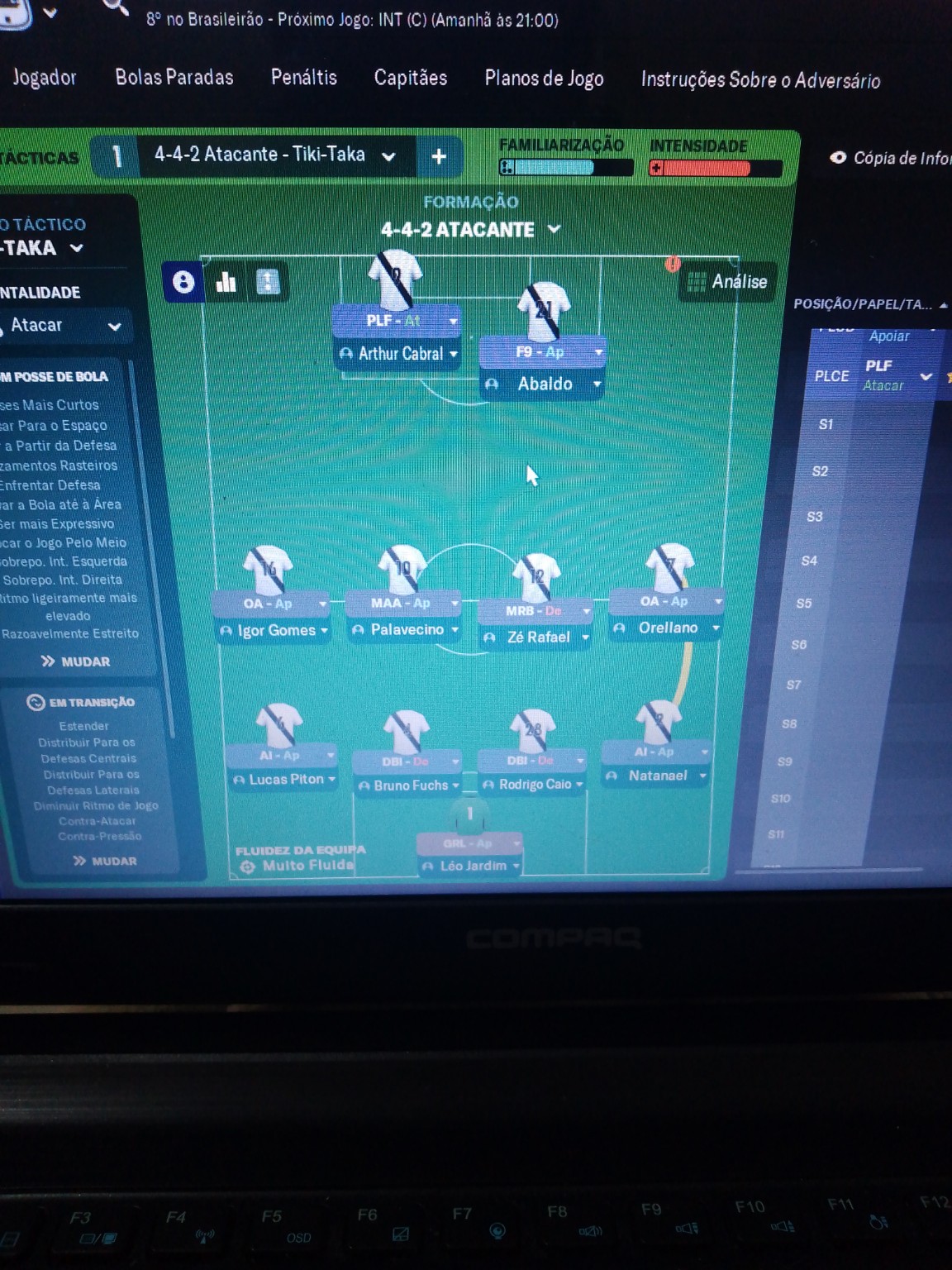 4-4-2 tactic screenshot