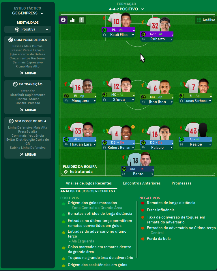 4-4-2 tactic screenshot
