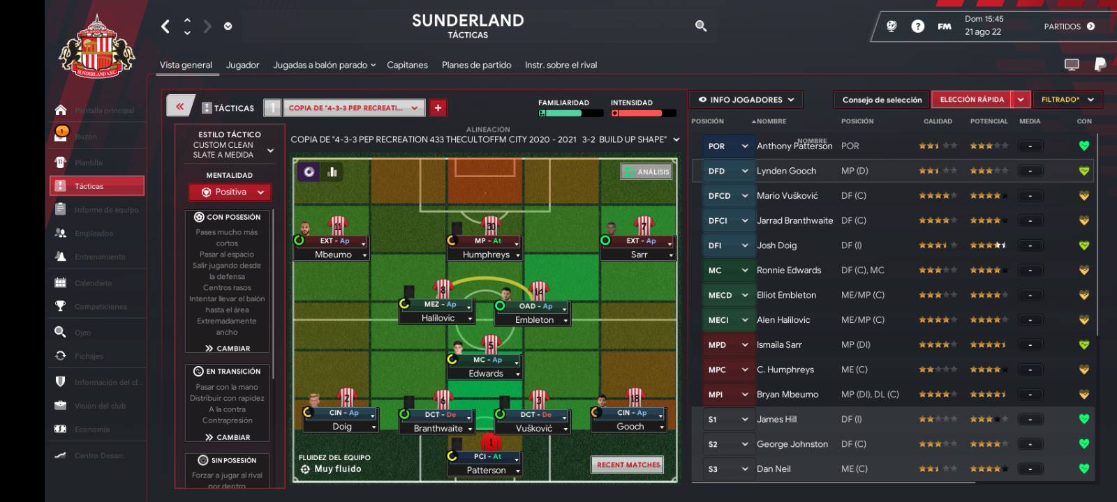 4-3-3 tactic