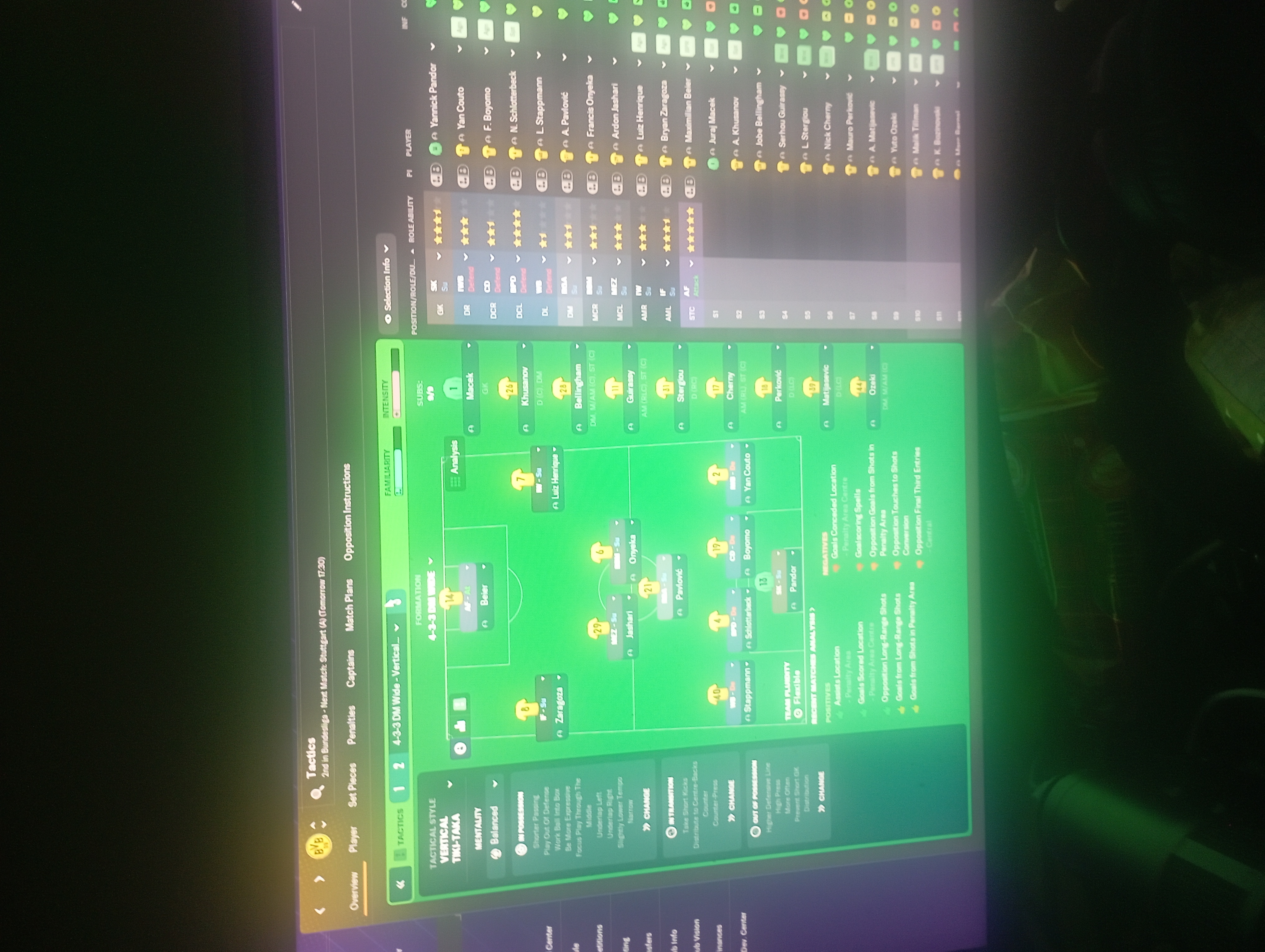 4-3-3 DM Wide tactic