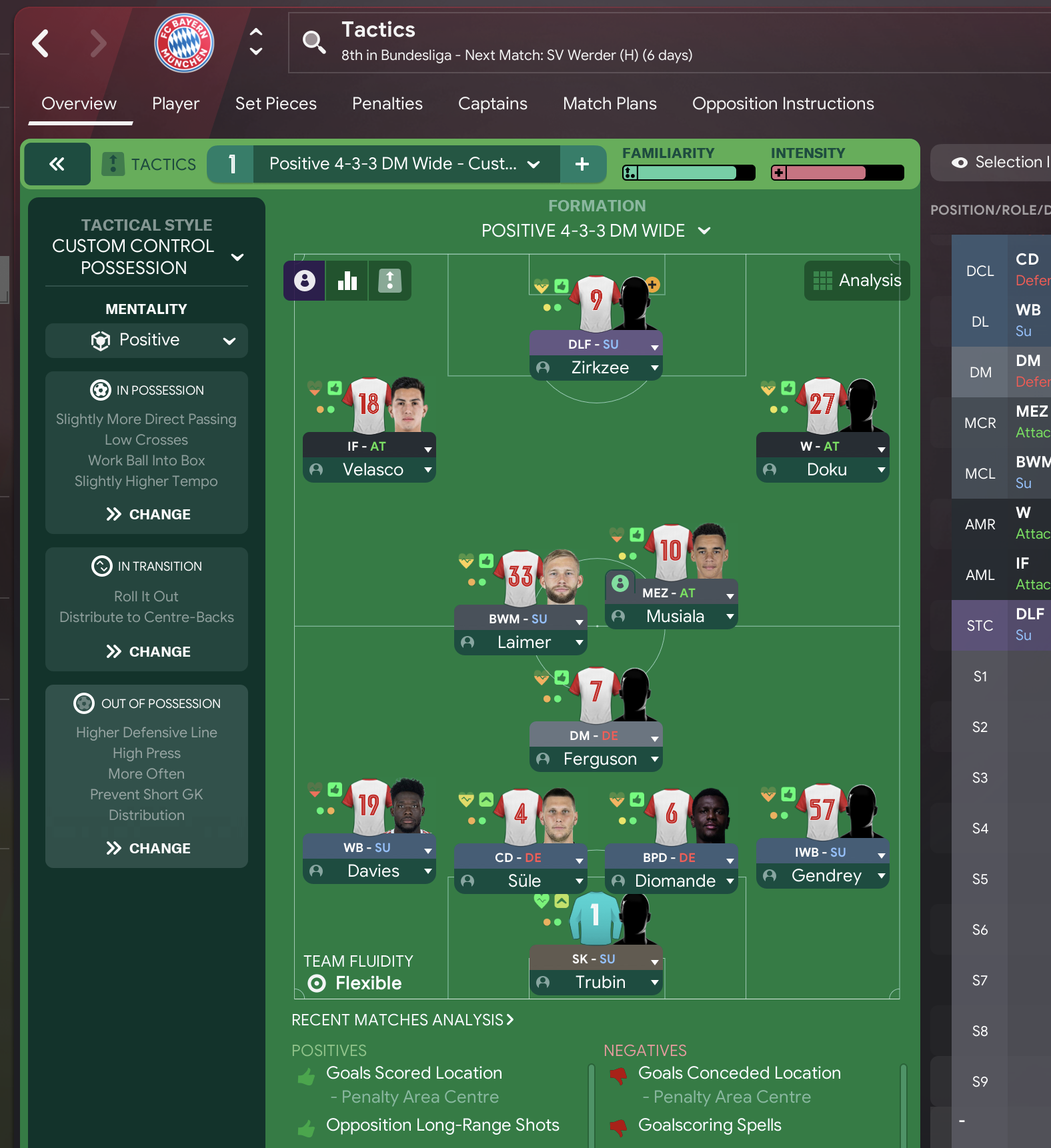 4-3-3 DM Wide tactic