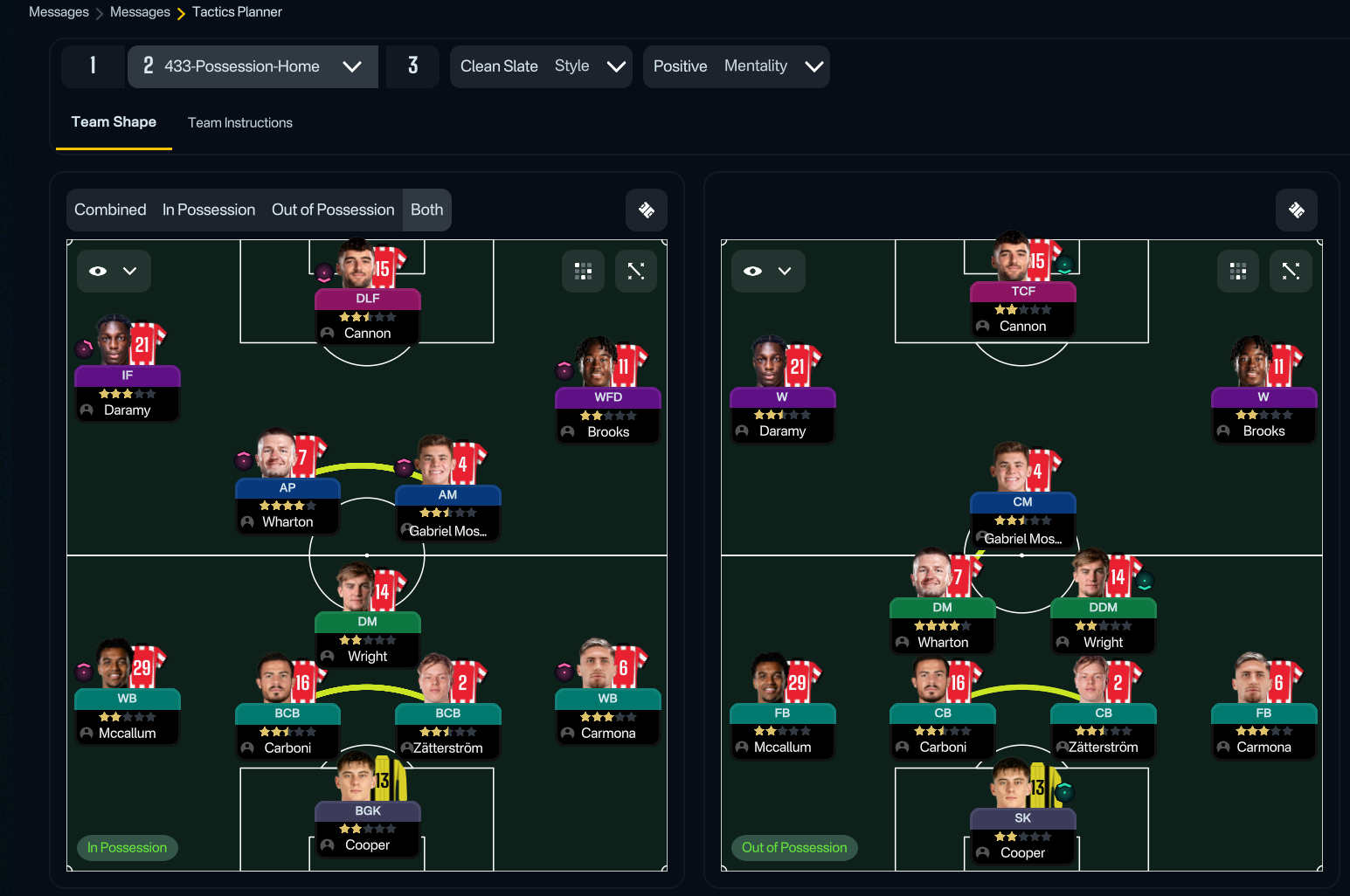 4-3-3 tactic