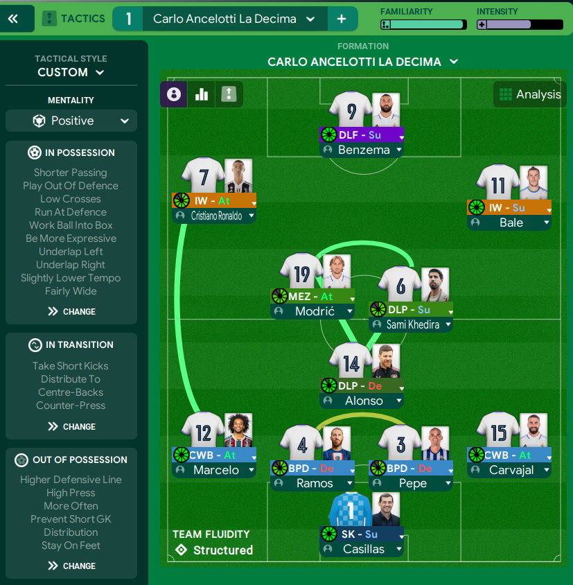 4-3-3 tactic screenshot