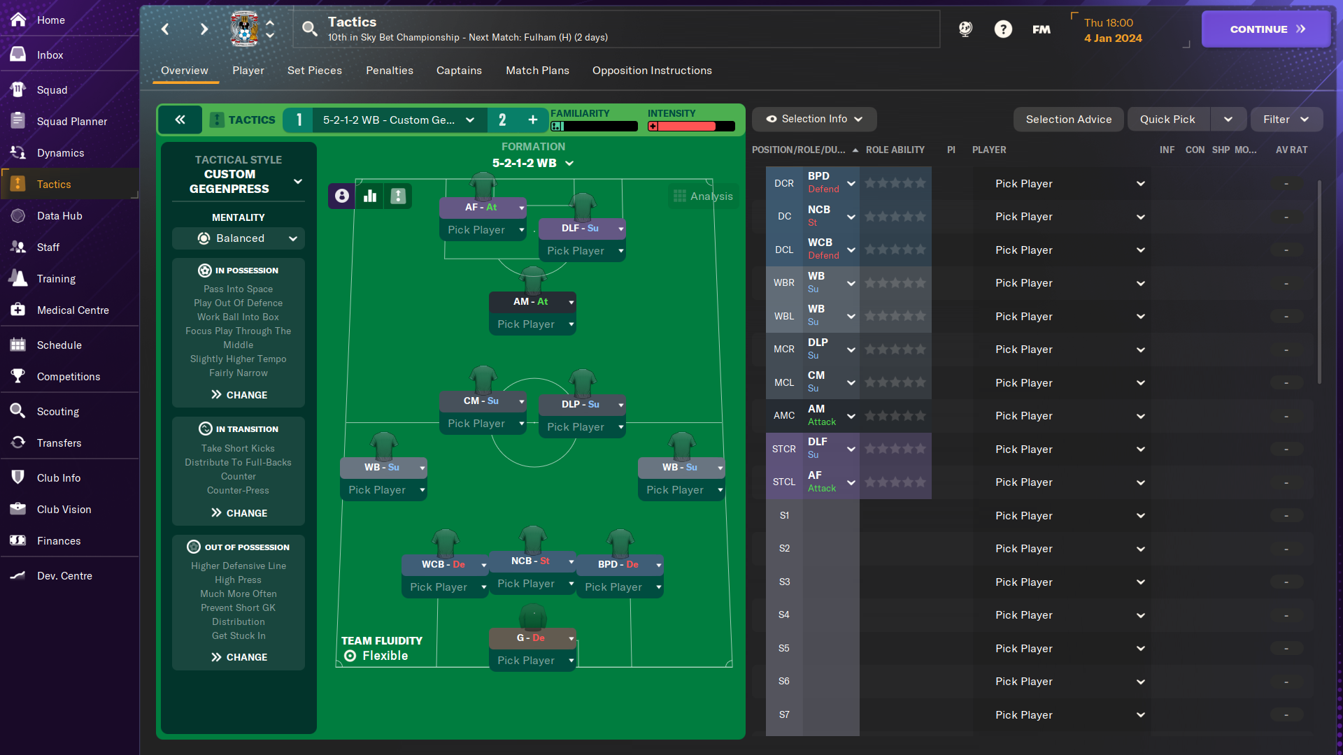 5-2-1-2 WB tactic