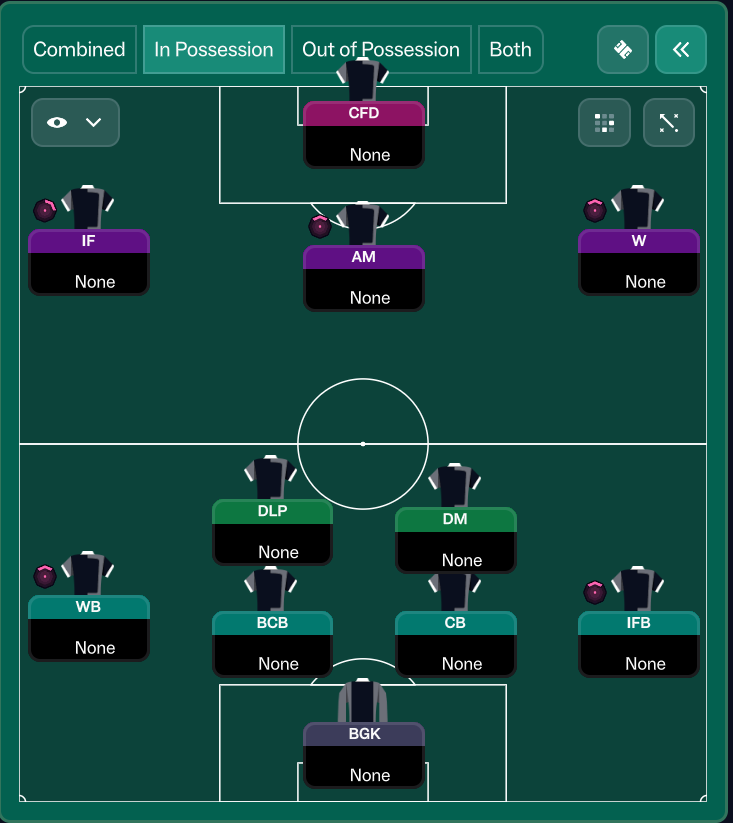 4-2-3-1 tactic screenshot