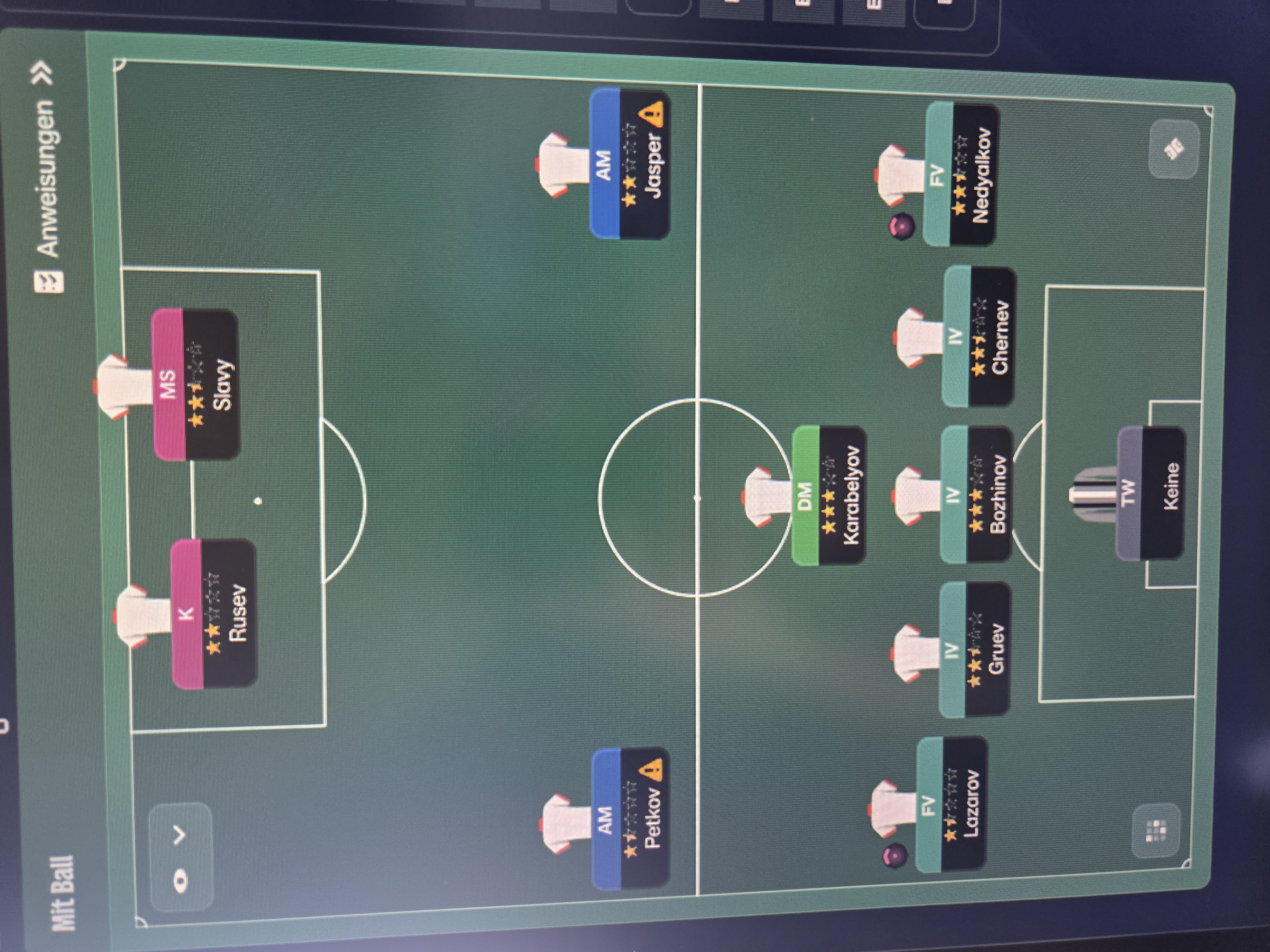 4-2-3-1 tactic screenshot