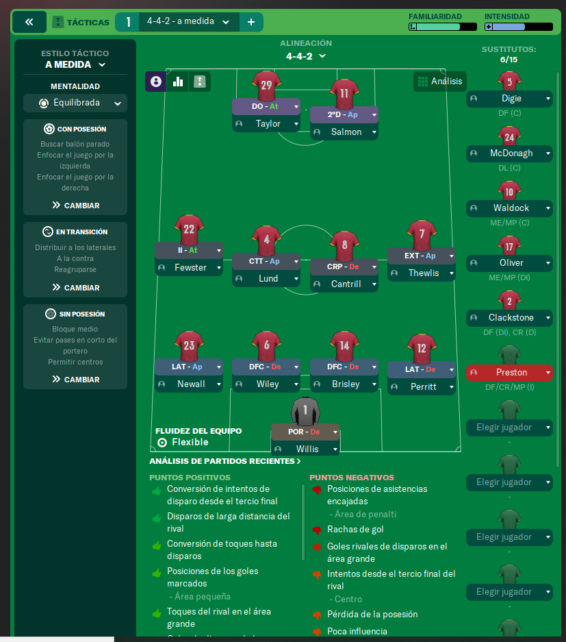4-4-2 tactic