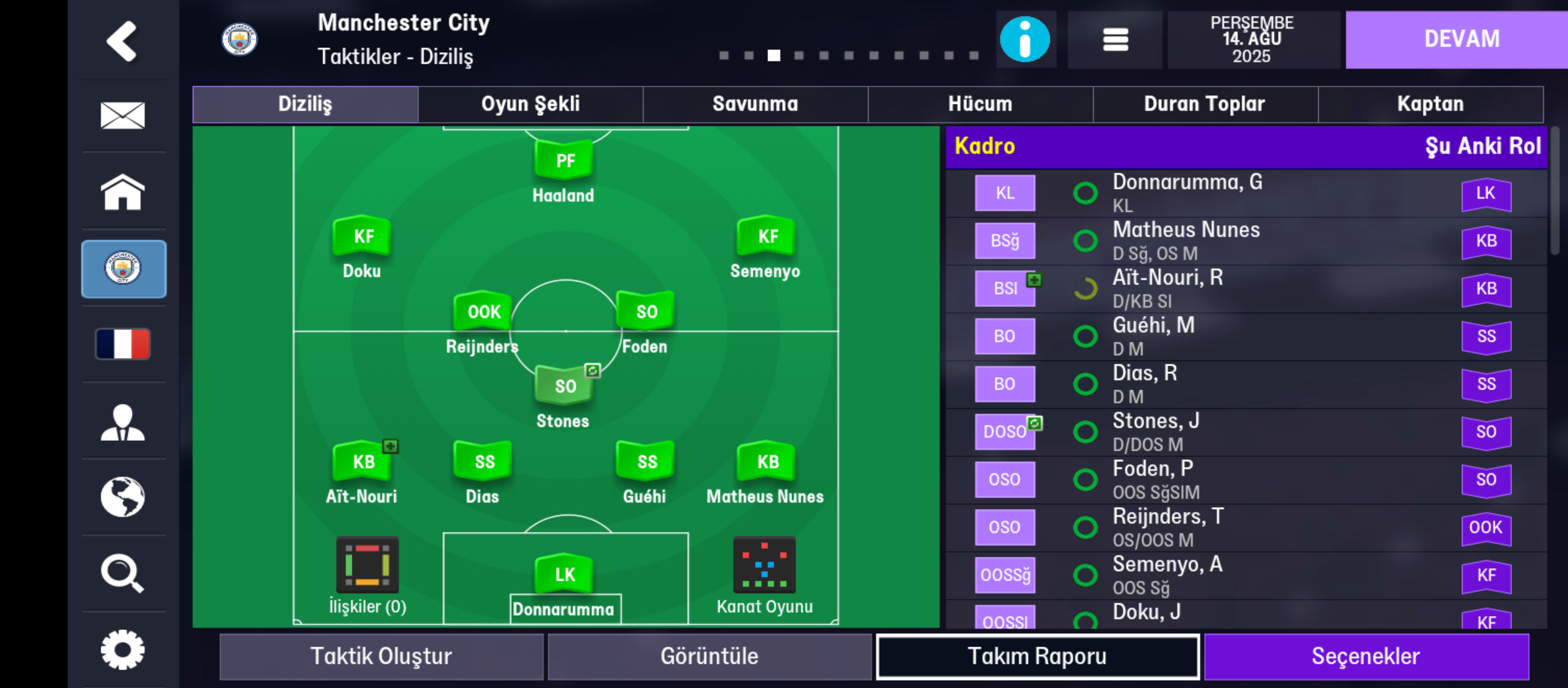 4-2-3-1 tactic screenshot