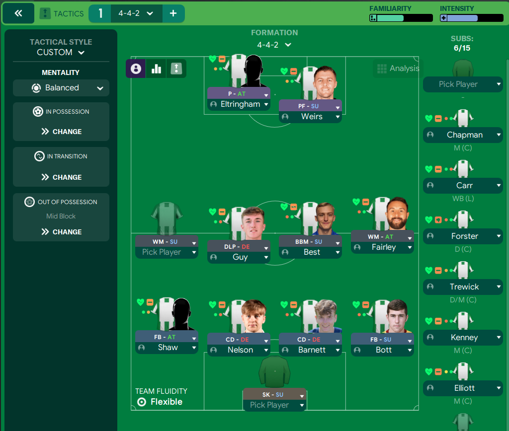 4-4-2 tactic
