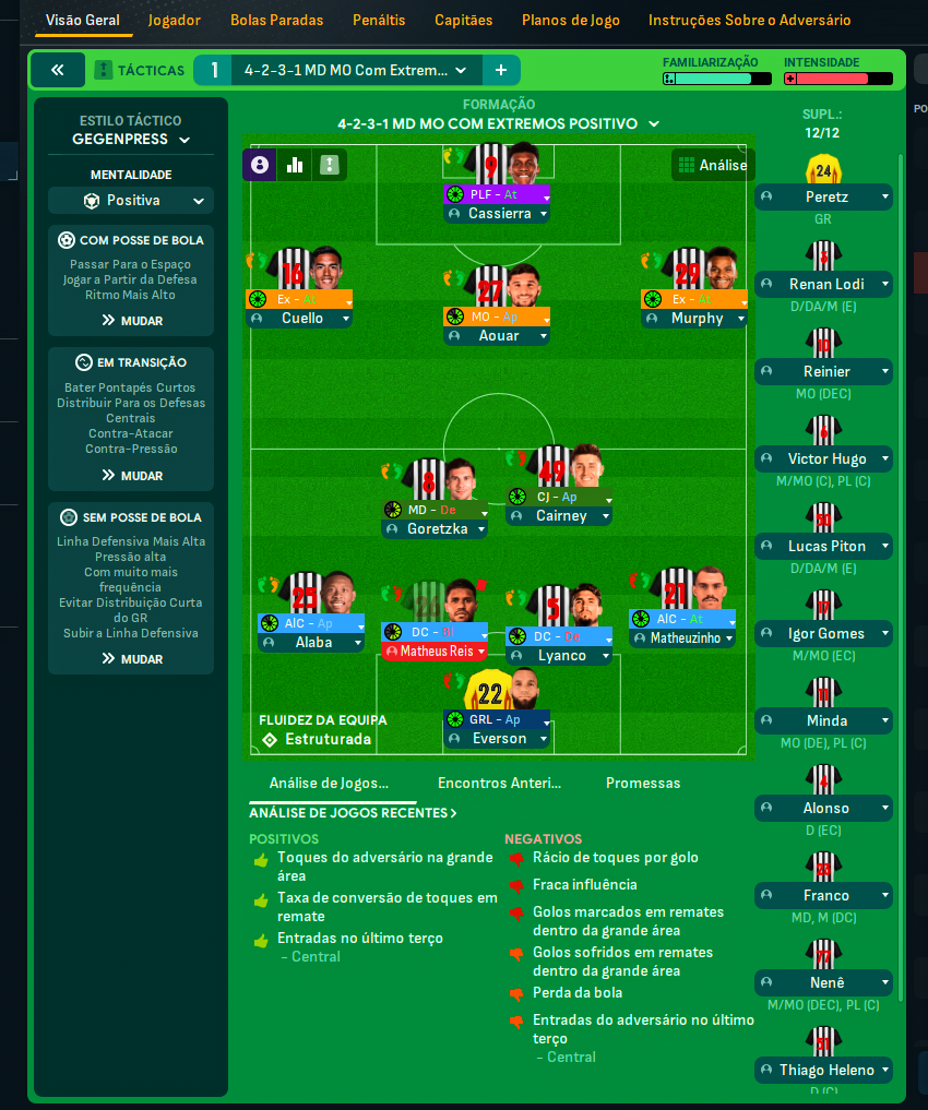 4-2-3-1 tactic screenshot