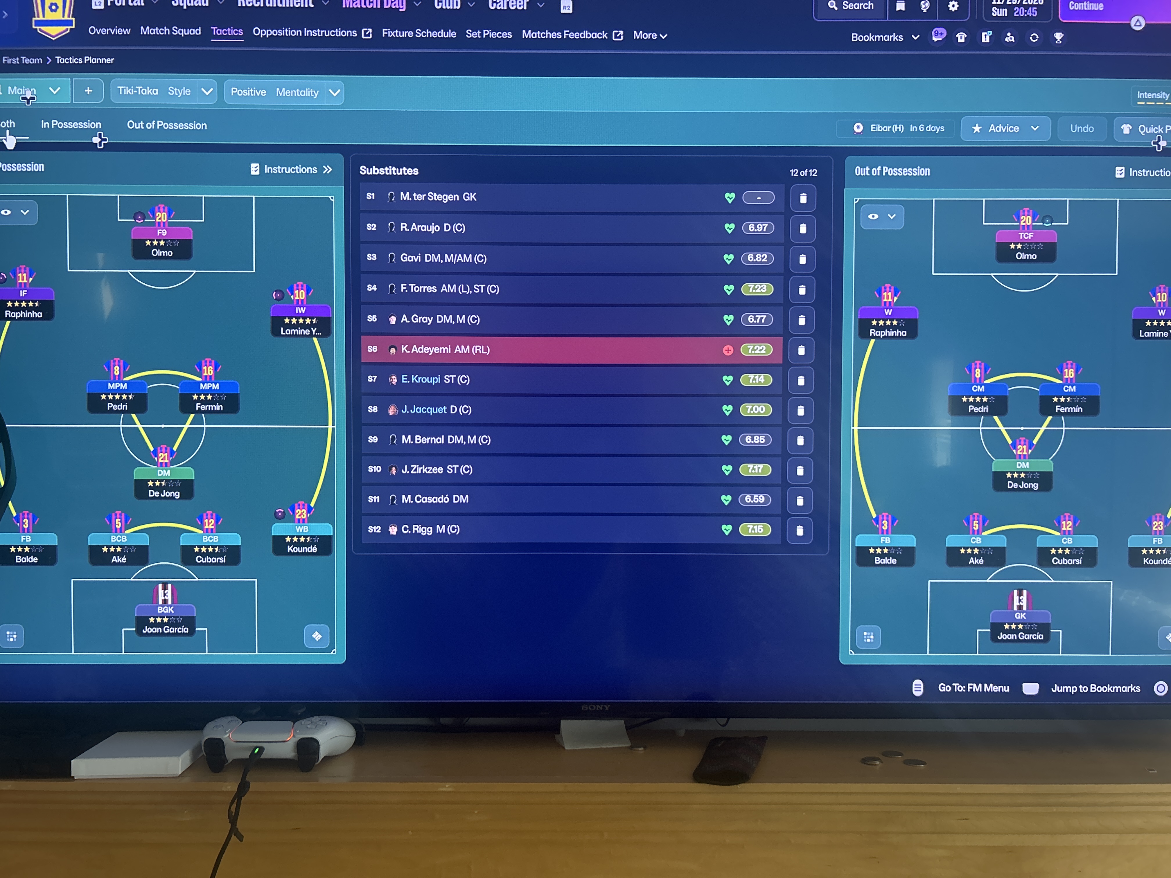 4-3-3 tactic