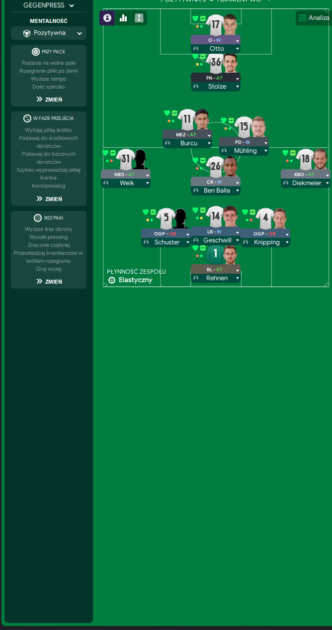 4-2-3-1 tactic screenshot