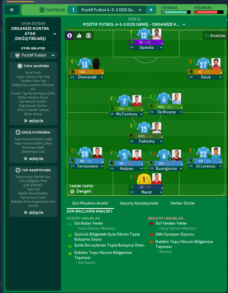 4-3-3 Wide tactic screenshot