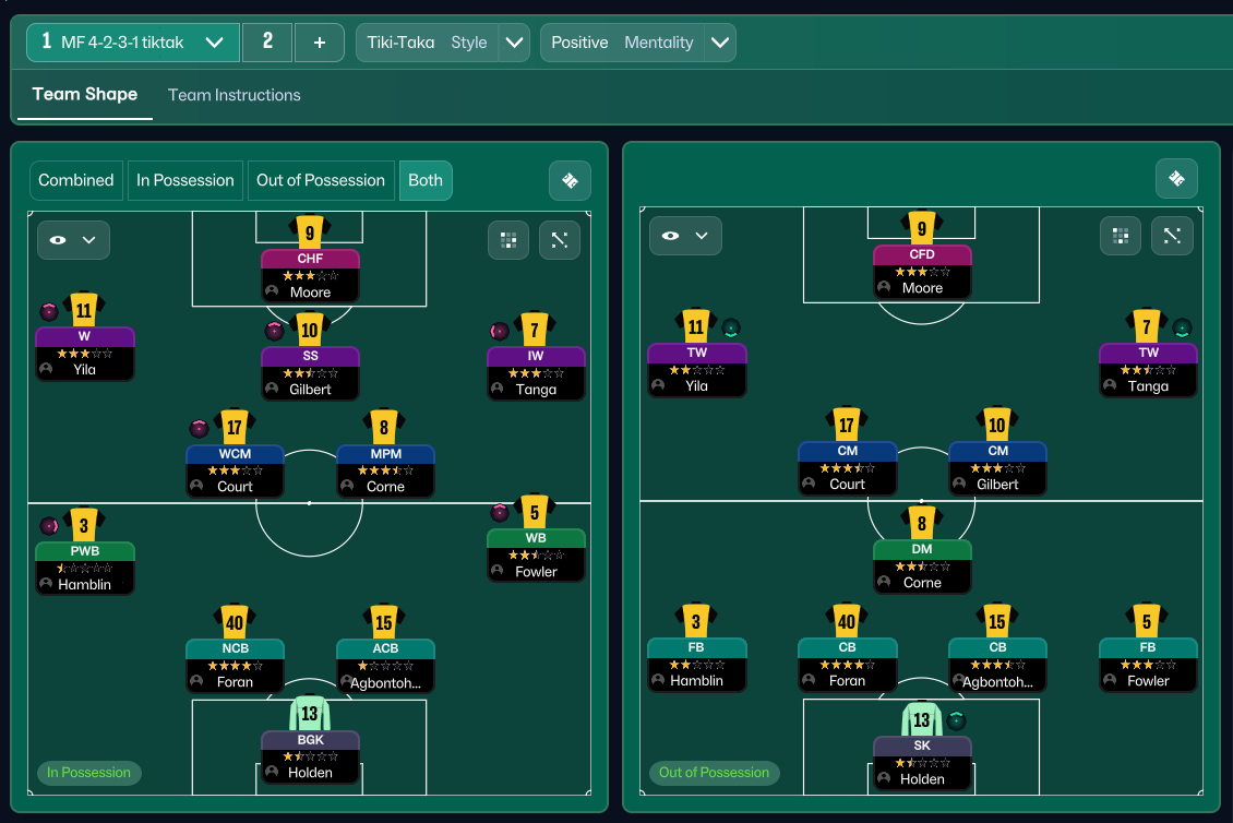 4-2-3-1 tactic screenshot
