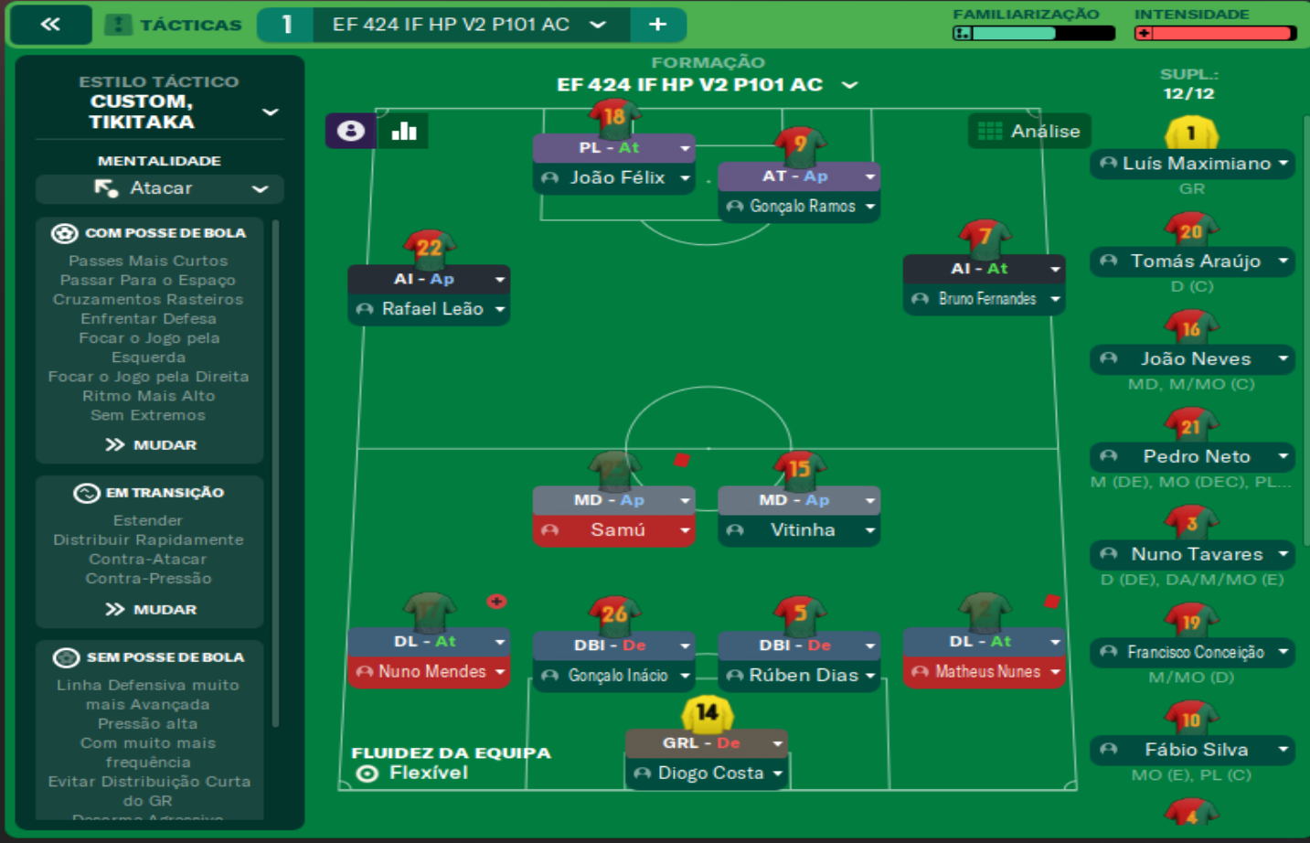 4-2-4 tactic screenshot