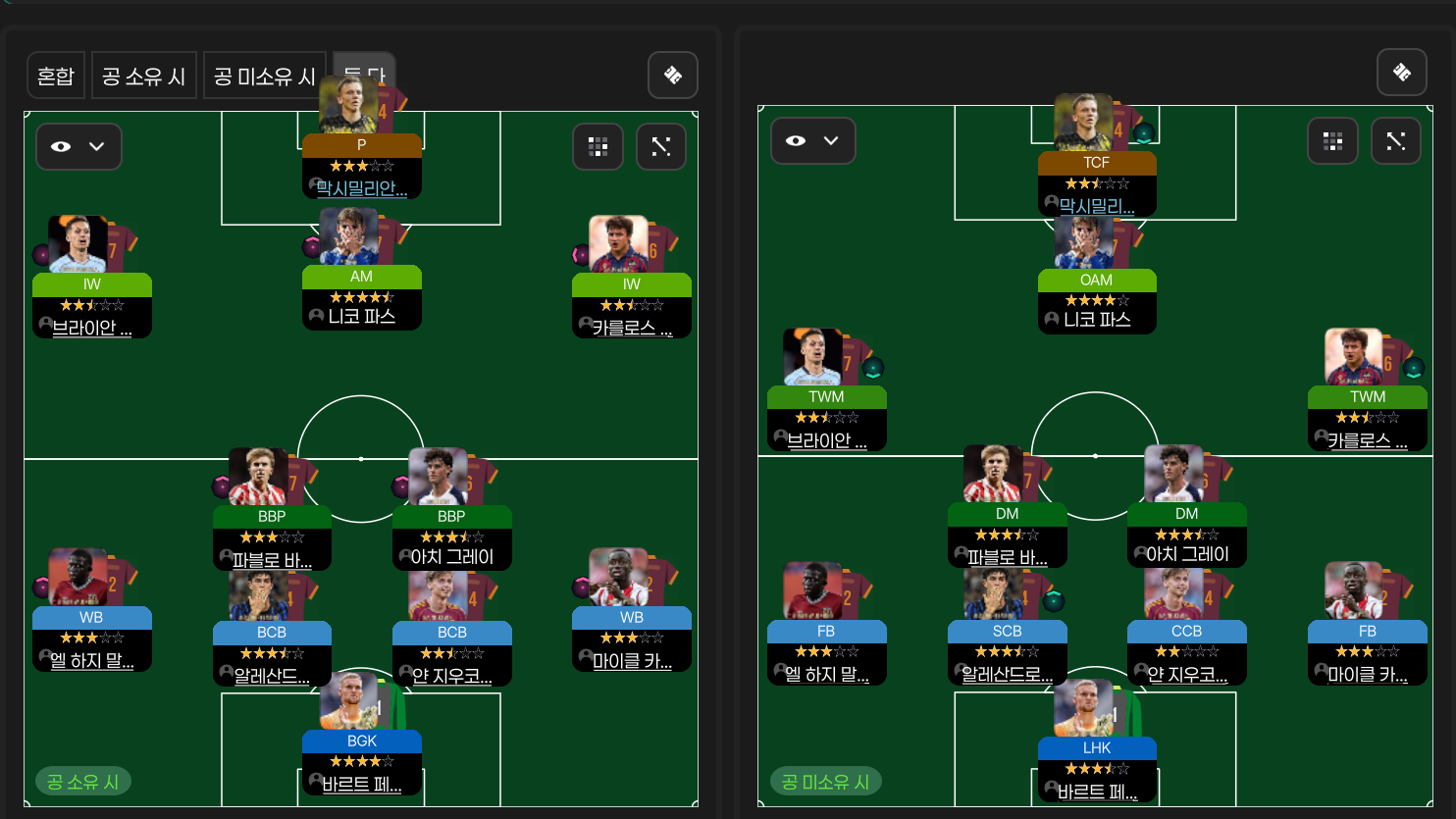 4-2-3-1 Wide tactic