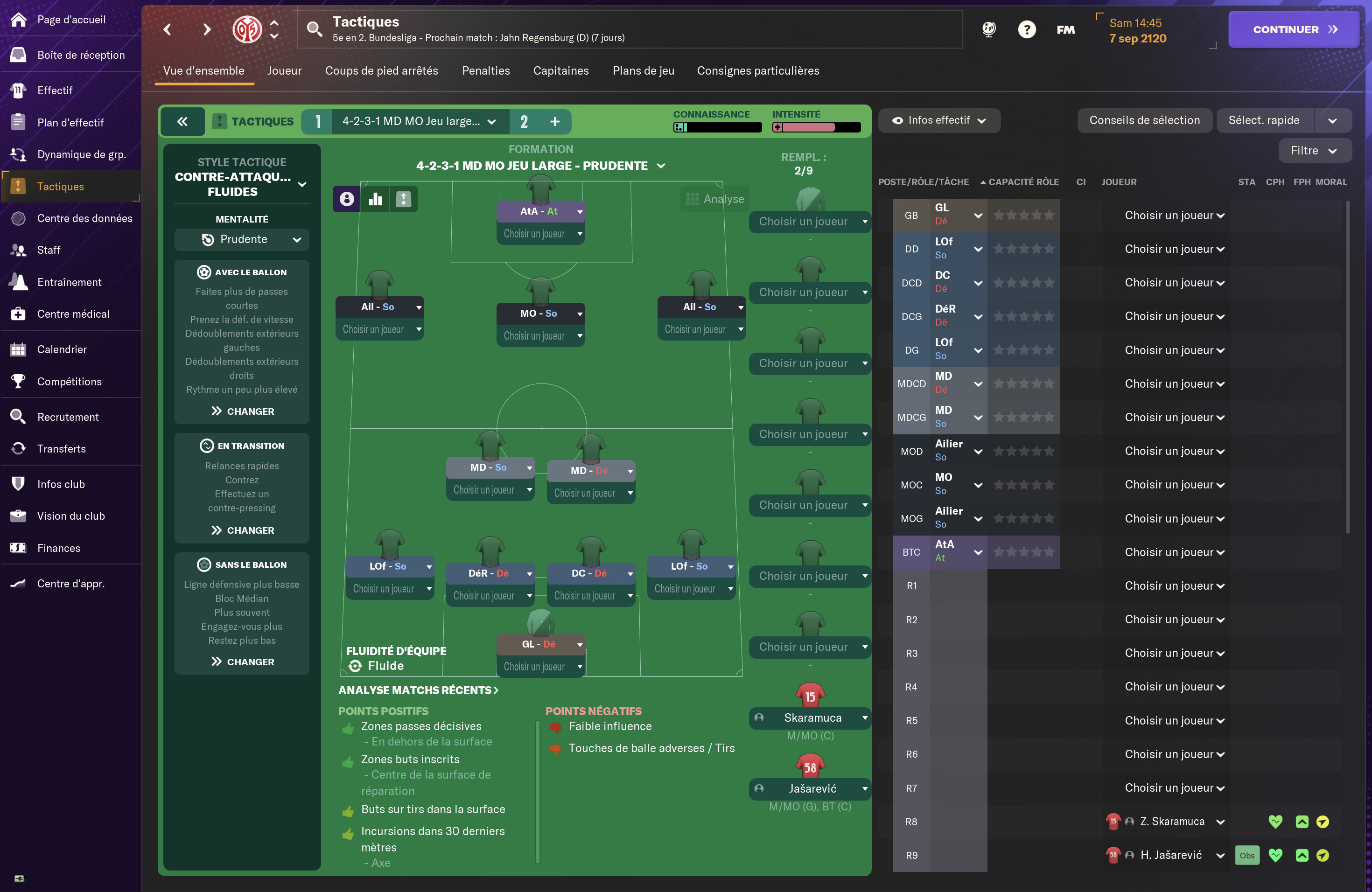 4-2-3-1 MD MO Jeu Large tactic screenshot