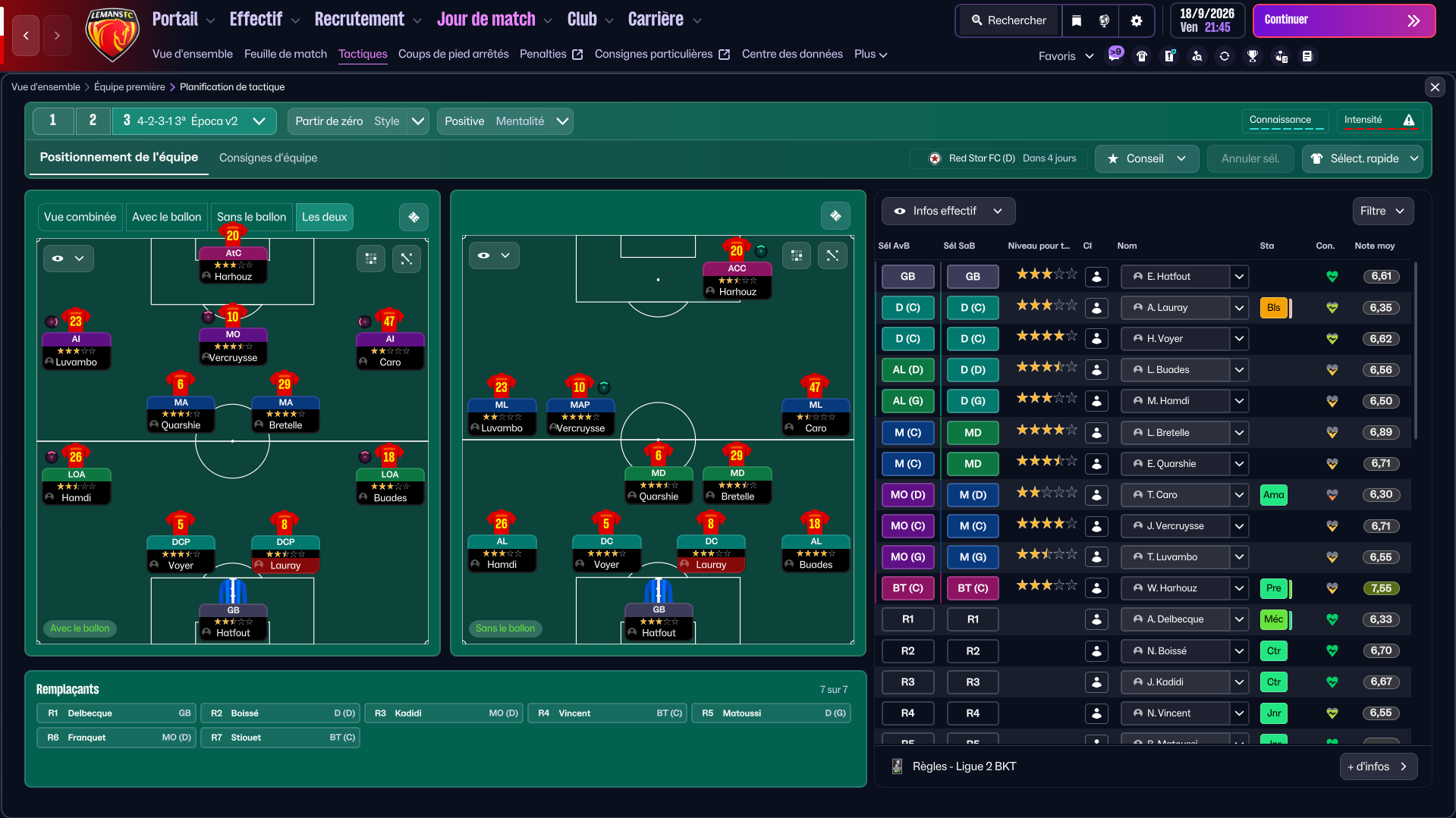 4-2-3-1 tactic screenshot