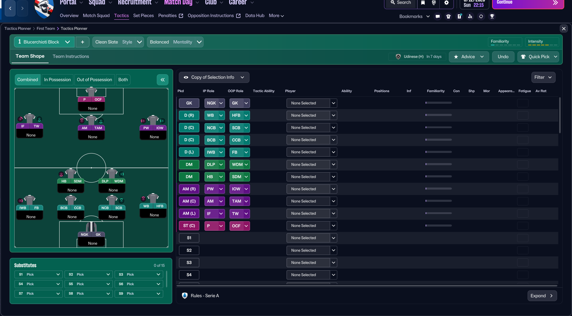 4-2-3-1 tactic screenshot
