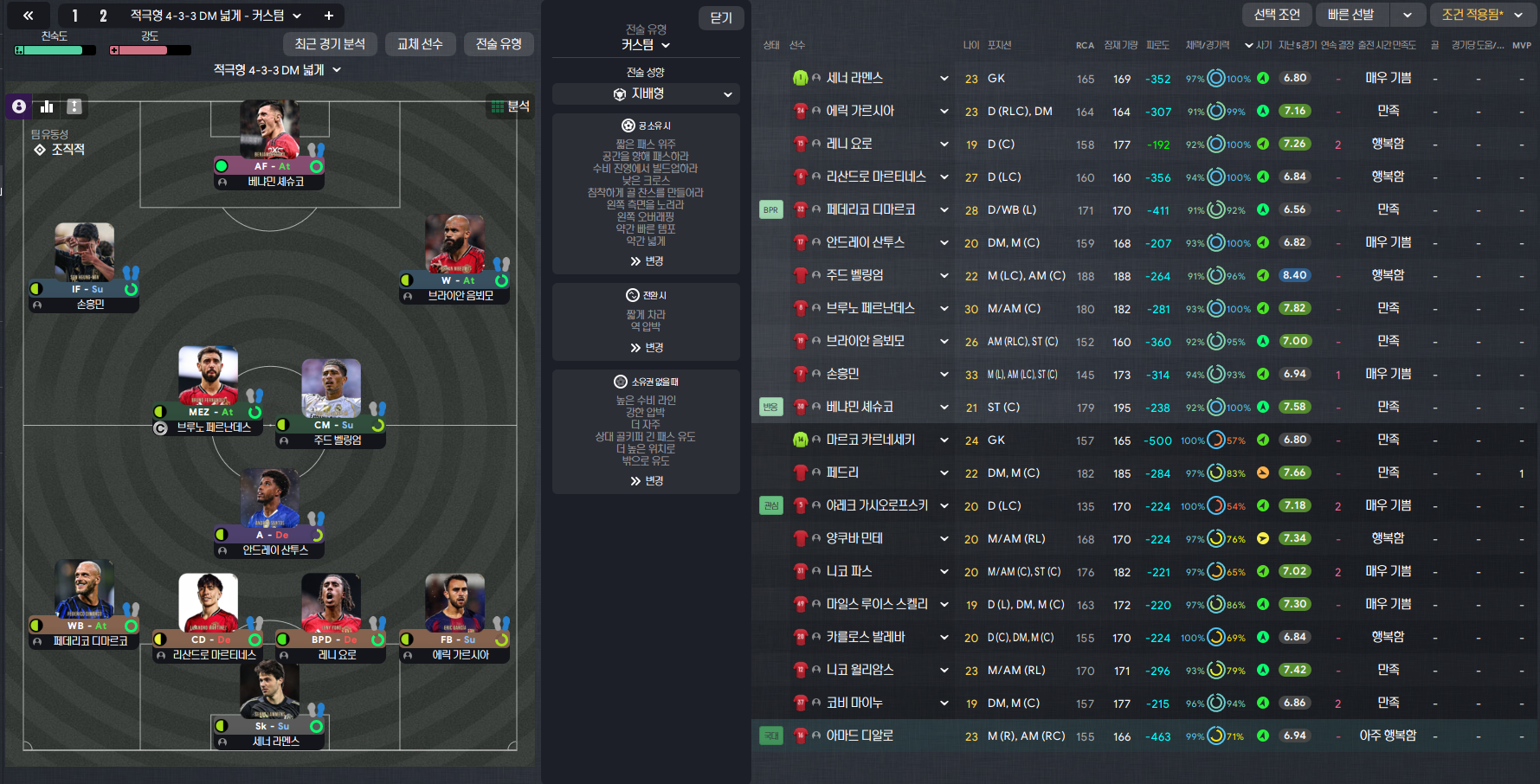 4-3-3 DM tactic