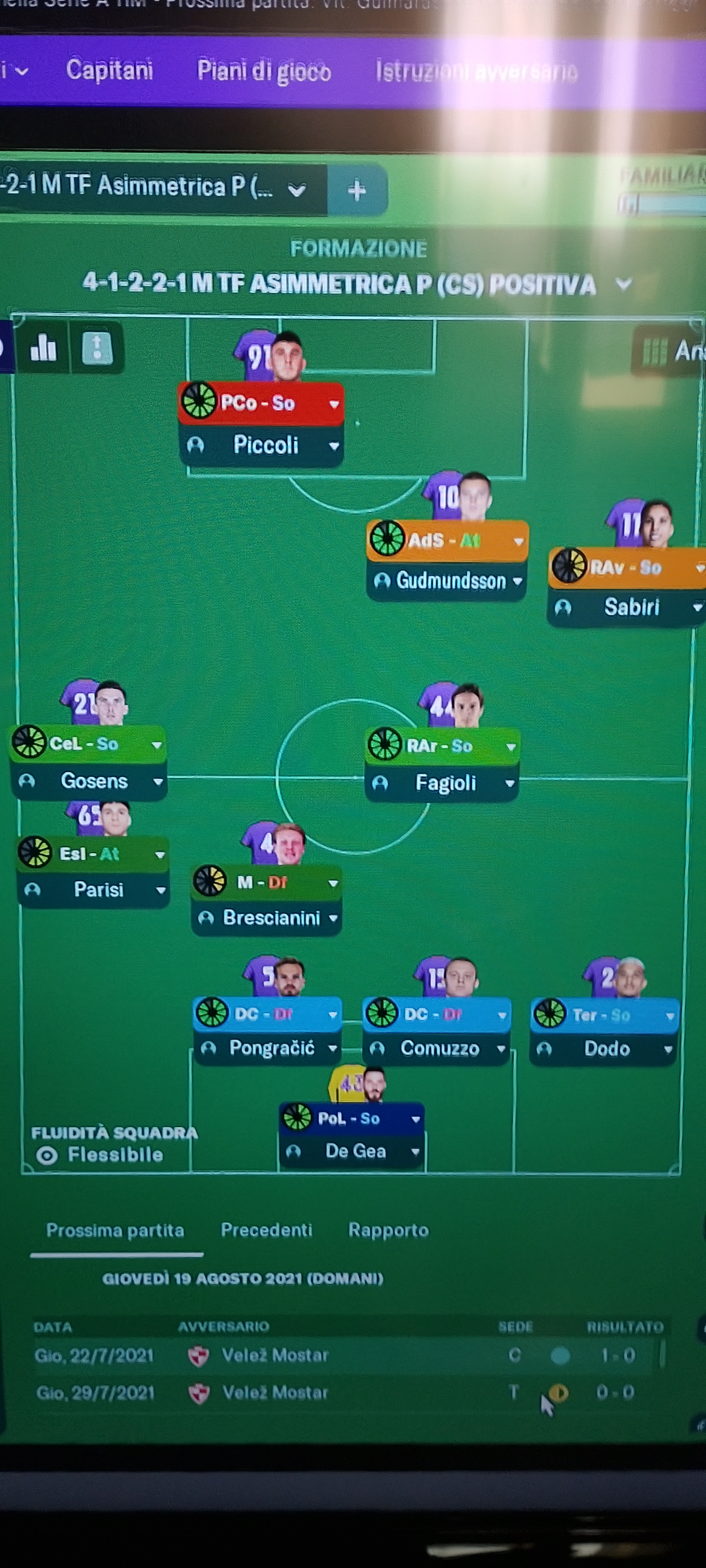 4-1-2-2-1 tactic