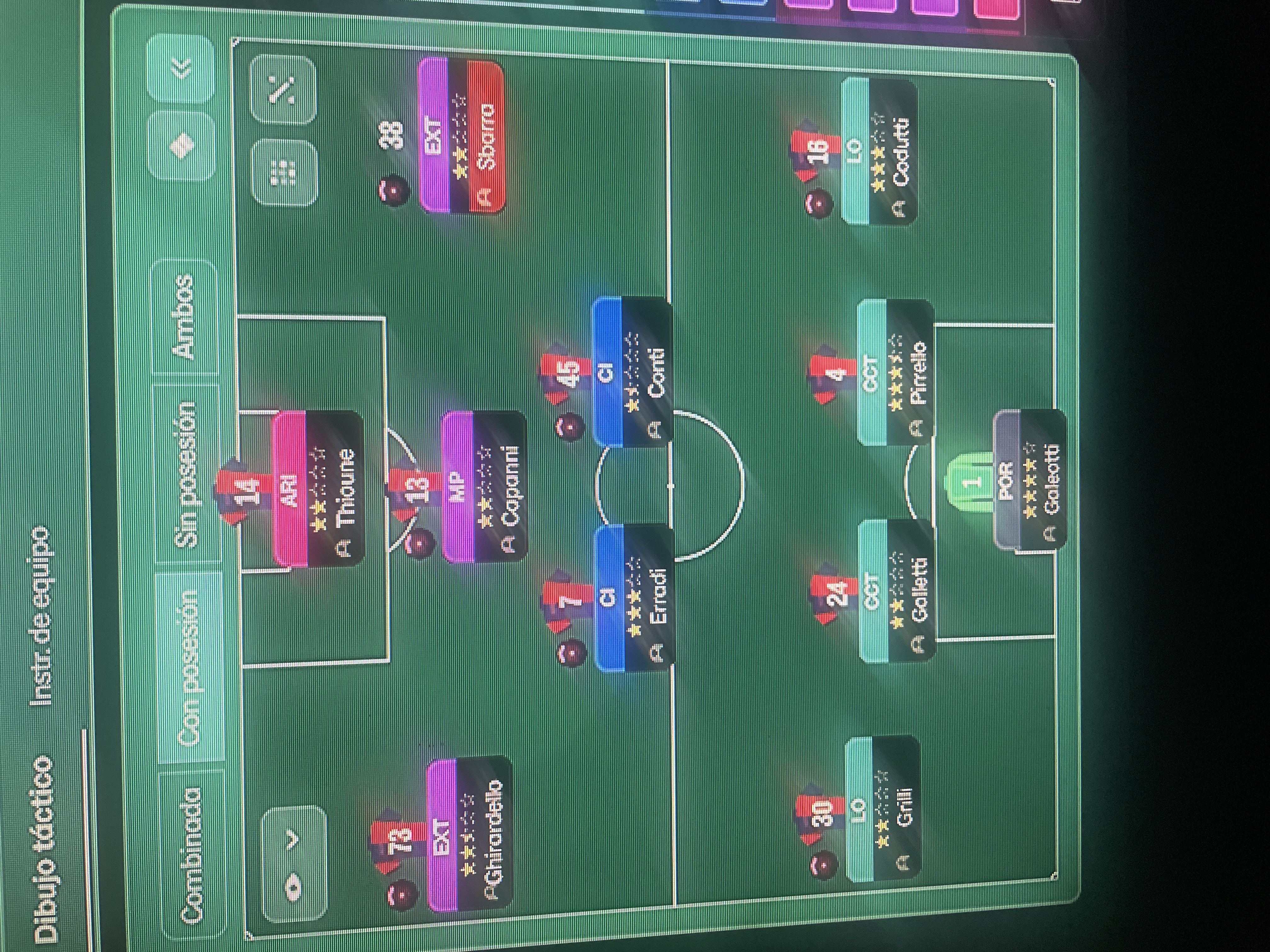 4-4-1-1 tactic screenshot