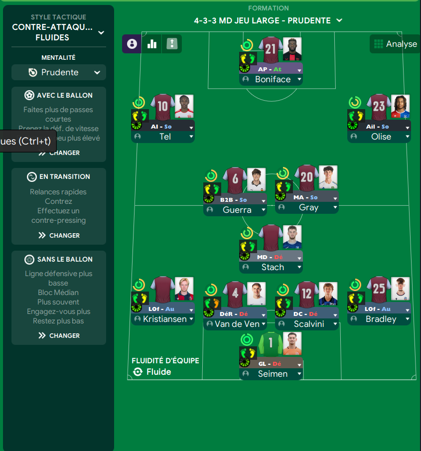 4-3-3 MD Jeu Large tactic