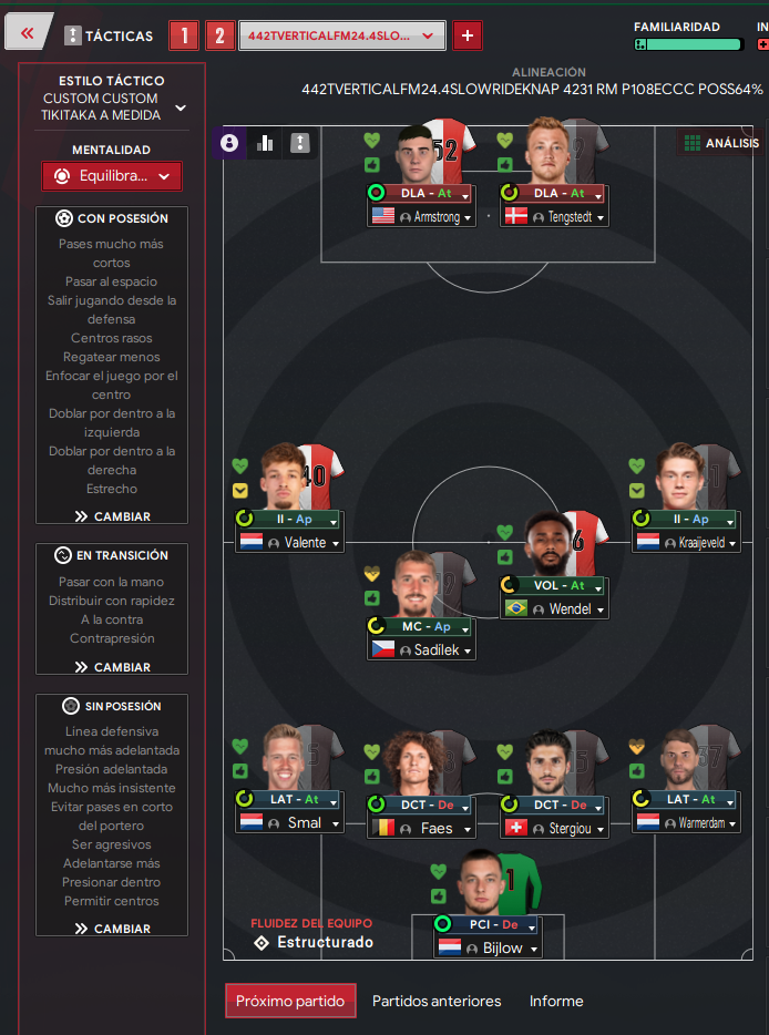 4-2-3-1 tactic screenshot